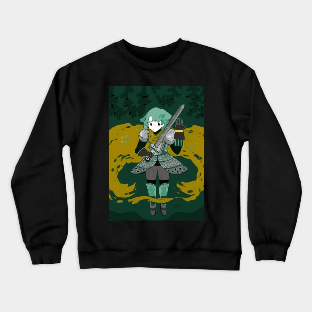 knight Crewneck Sweatshirt by kurilord